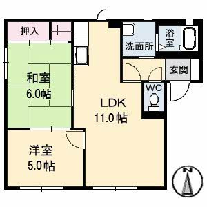 ヴィンテージ　　Ａ棟 の間取り