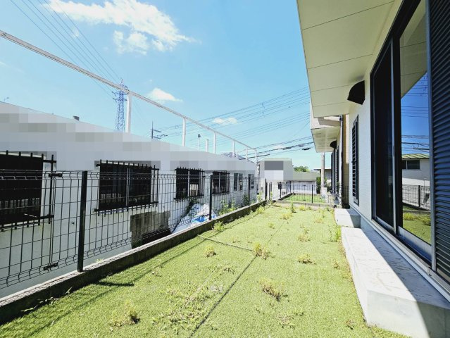 妙法寺白坂戸建の庭