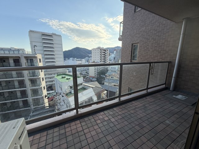ゼファー熱海シーヒルズのバルコニー
