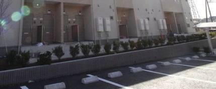 クレール流山おおたかの森の駐車場