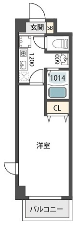 パークサイド瑞光の間取り