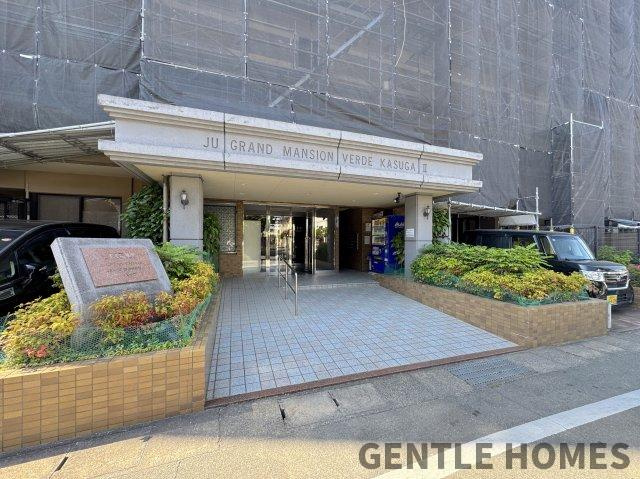 JGMヴェルデ春日弐番館のエントランス