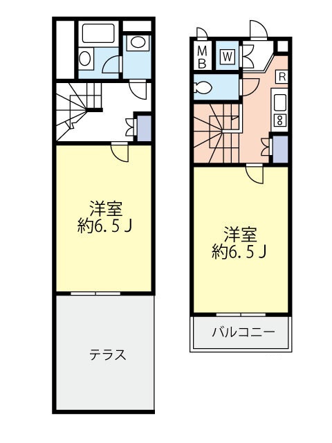 ルーブル中野富士見町伍番館の間取り