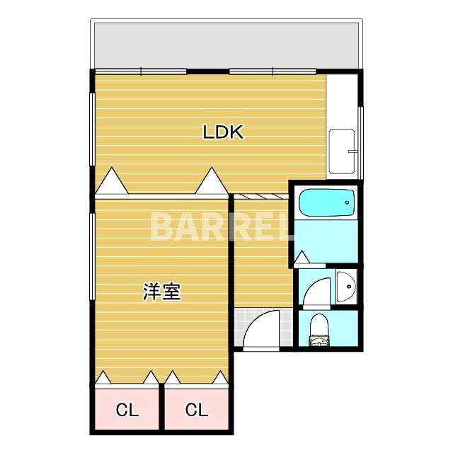 ヨロズマンションの間取り