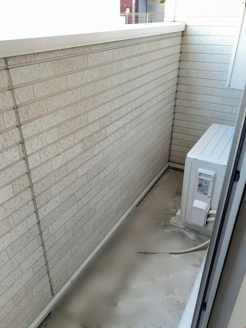 フェスターレⅢのバルコニー