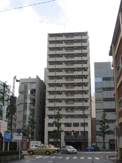 福岡市博多区神屋町の賃貸マンションのエントランス