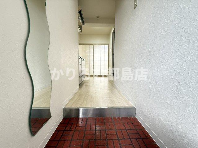 東洋プラザ蒲生の玄関