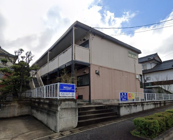 長野県松本市松原　一棟アパートの外観