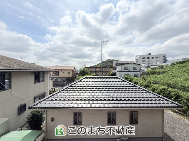 リガーレ宇都宮市鶴田町28期の展望|バルコニーからの眺めです♪