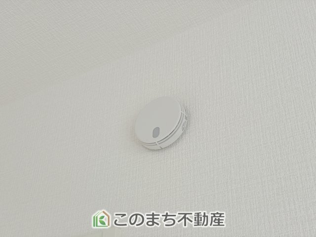 リガーレ宇都宮市鶴田町28期の設備|火災報知器もございますので、安心して暮らせます。
