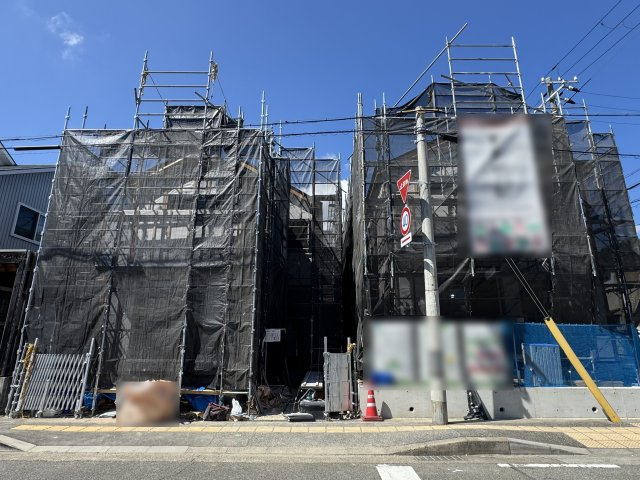 明石市西明石町２丁目新築戸建１号棟の外観|2026年9月1日撮影