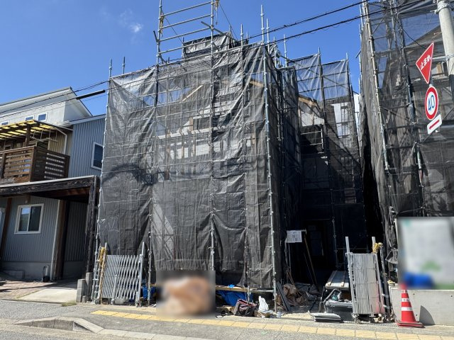 明石市西明石町２丁目新築戸建１号棟の外観|2026年9月1日撮影