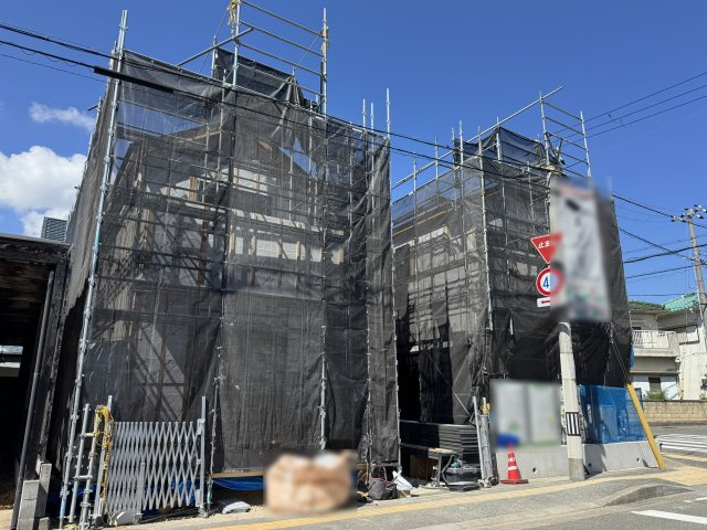 明石市西明石町２丁目新築戸建１号棟の外観|2026年9月1日撮影