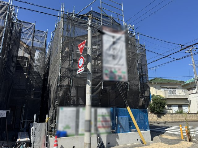 明石市西明石町２丁目新築戸建２号棟の前面道路含む現地写真|2026年7月20日撮影