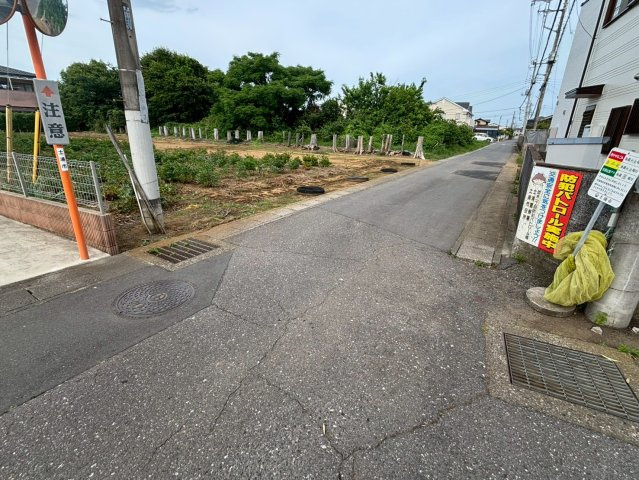 土浦市並木　土地の外観