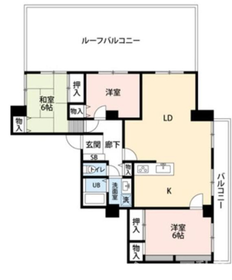 【間取り】 | メゾン本町