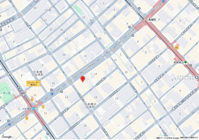 岡谷ビルディングの地図