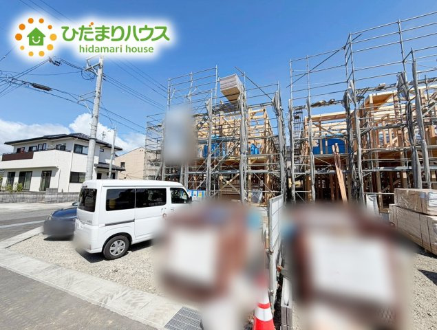 いわき市平城東1丁目第1　新築戸建　1号棟の外観|今から見たいも大歓迎！お気軽にお問い合わせください☆彡