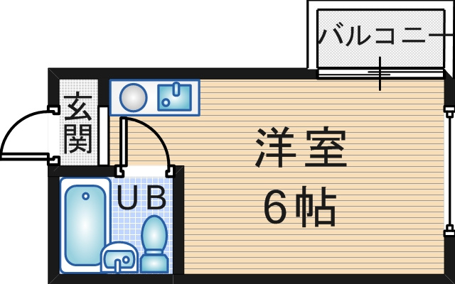 アクセルフラッツの間取り