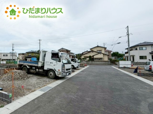 いわき市平城東1丁目第1　新築戸建　8号棟の前面道路含む現地写真|今から見たいも大歓迎！お気軽にお問い合わせください☆彡