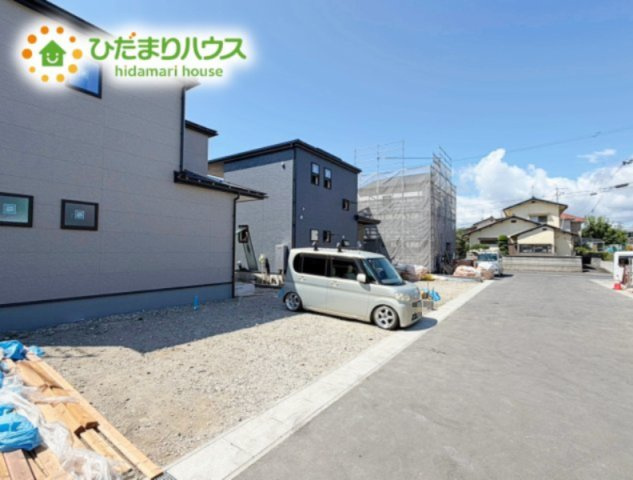 いわき市平城東1丁目第1　新築戸建　8号棟の前面道路含む現地写真|今から見たいも大歓迎！お気軽にお問い合わせください☆彡