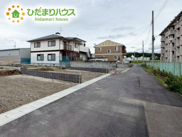 いわき市平城東1丁目第1　新築戸建　14号棟の前面道路含む現地写真|今から見たいも大歓迎！お気軽にお問い合わせください☆彡