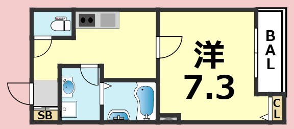 【間取り】 | ランドレーヴ尼崎