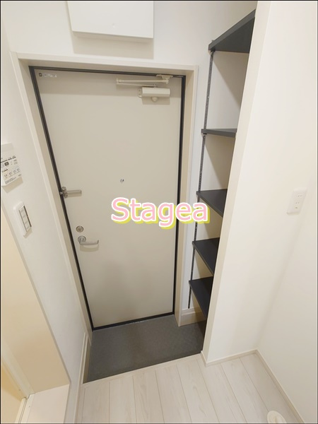 MELDIA大宮北Aの玄関