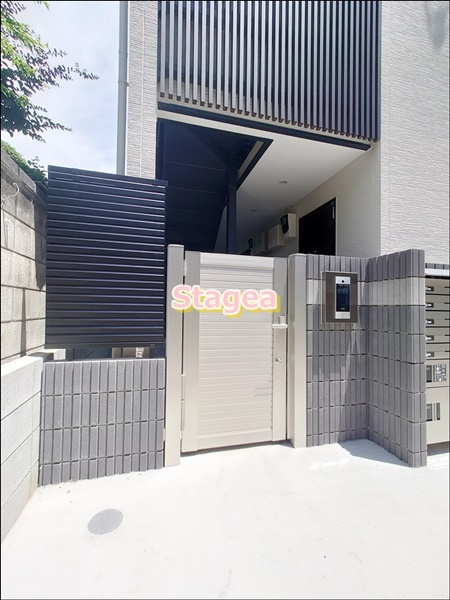 MELDIA大宮北Aのエントランス