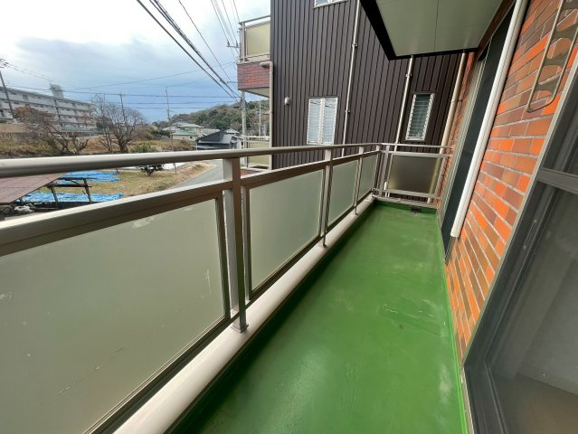 ドリームマンションのバルコニー