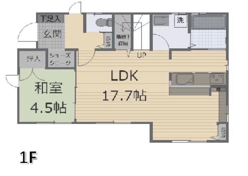 栃木市神田町　中古戸建の間取り