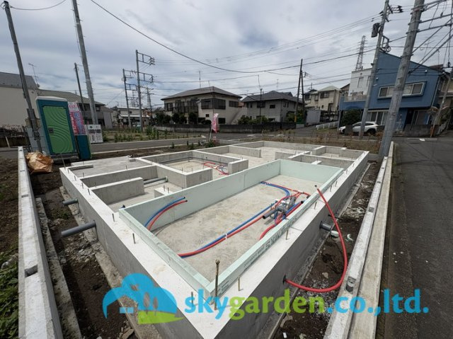 藤沢市高倉３期　新築戸建　全１棟の外観