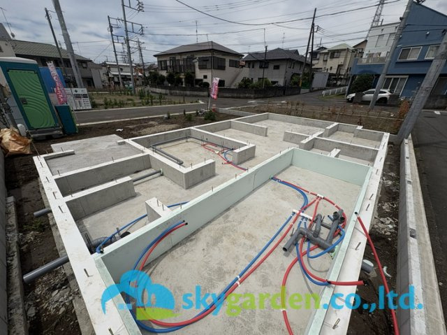 藤沢市高倉３期　新築戸建　全１棟の外観