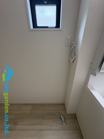 藤沢市高倉３期　新築戸建　全１棟のランドリースペース