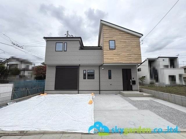 藤沢市高倉３期　新築戸建　全１棟の外観|外観もきれいです
