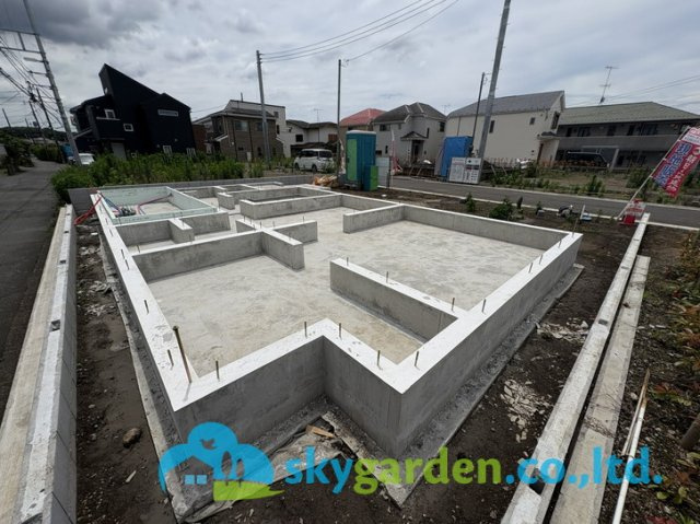 藤沢市高倉３期　新築戸建　全１棟の外観