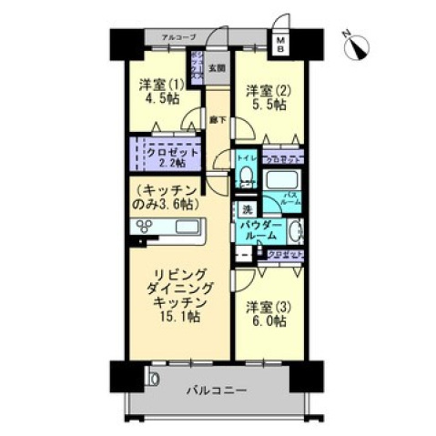 【間取り】 | アルファステイツ表町
