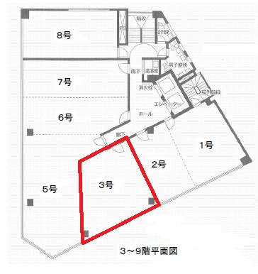 中津明大ビルの間取り