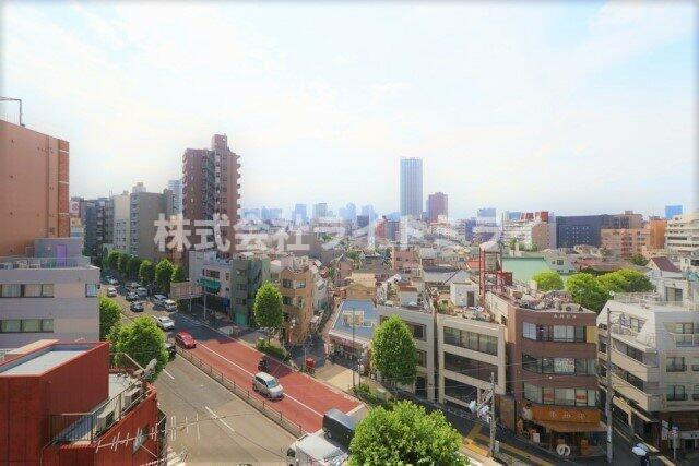 新宿区荒木町の賃貸マンションの展望|2024年8月撮影 