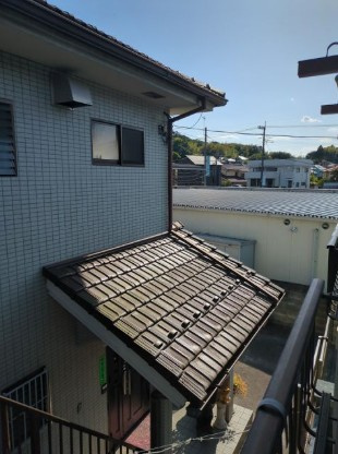 八王子市片倉町のアパートの展望
