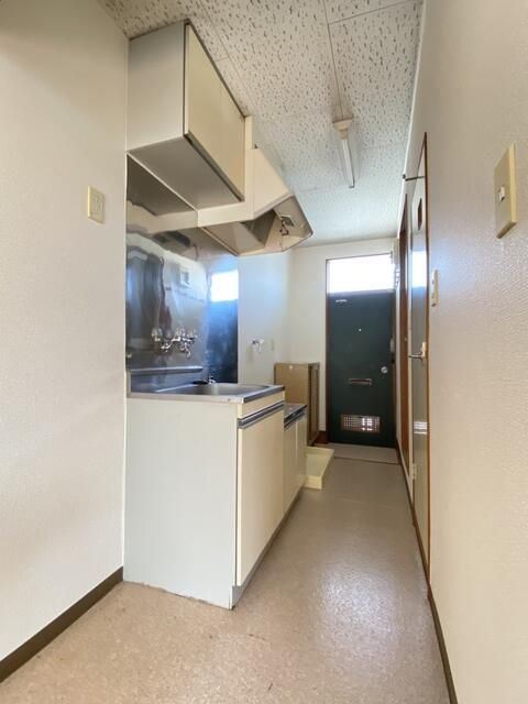 八王子市片倉町のアパートのキッチン