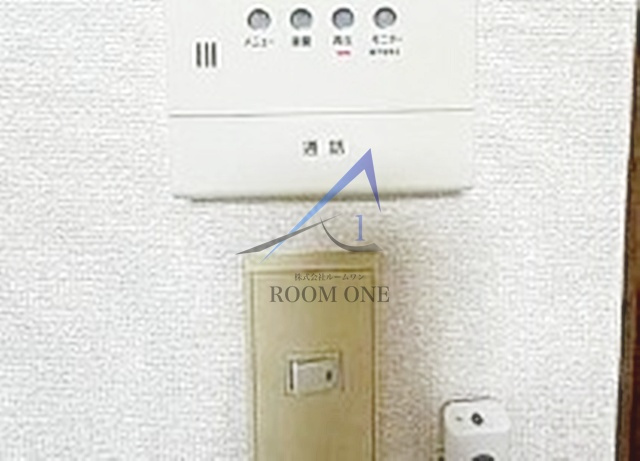 サンライズマンションのセキュリティ|モニター付きインターホンです。