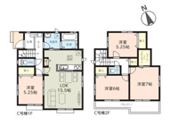 千葉市花見川区朝日ヶ丘五丁目　新築分譲住宅C号棟の画像