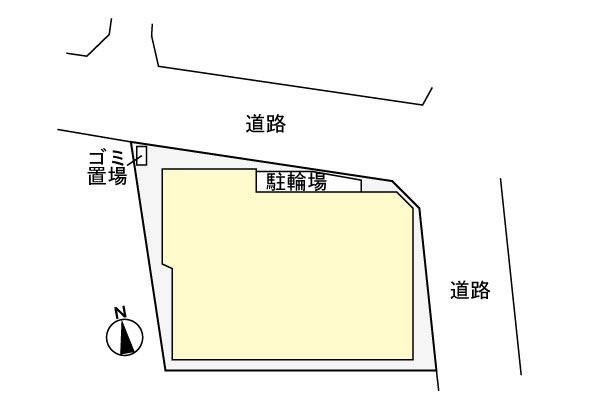 グリシーヌ２の駐車場