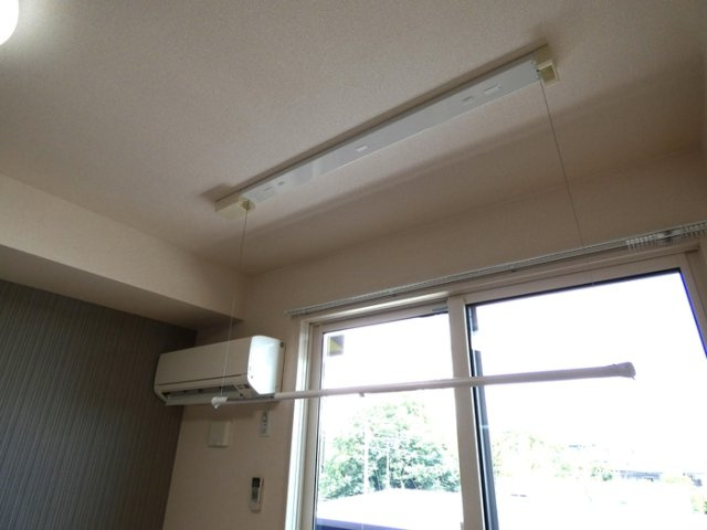 ボヌール コートの内装|室内物干し