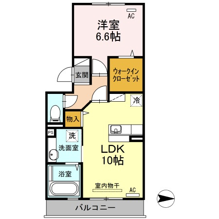 ボヌール コートの間取り