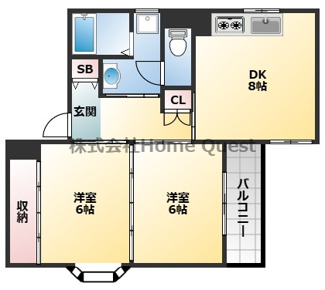 【間取り】 | オークヒルズ八尾南