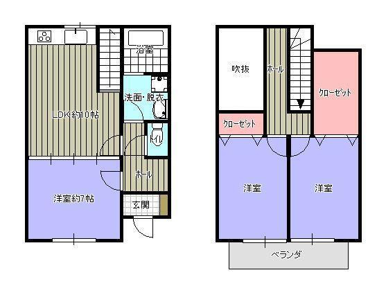 トロイメライⅡの間取り