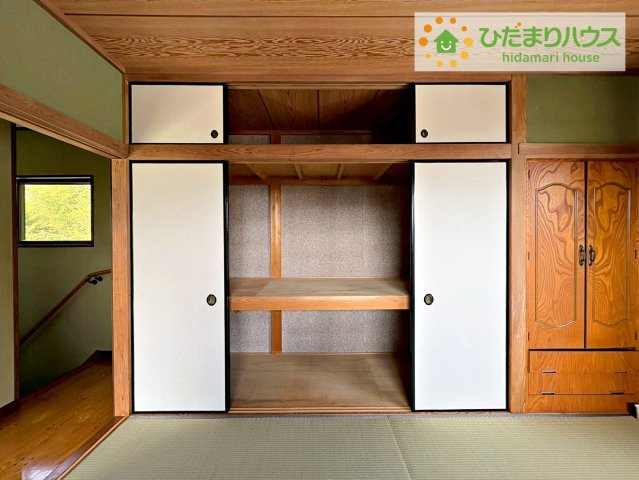 高萩市大字島名　中古戸建の和室|和室収納