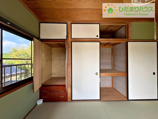 高萩市大字島名　中古戸建の和室|和室C　収納